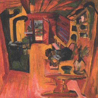 Cuisine alpine - Ernst Ludwig Kirchner